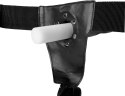 Ouch! Hollow Strap-On z wypustkami 20 cm, regulowany, czarny