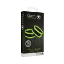 Ouch! Opaska na biceps Glow-in-the-Dark regulowana fluorescencyjna