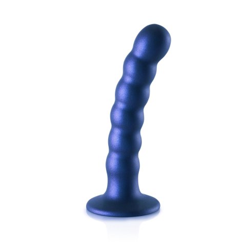 Ouch! Silikonowy model z koralikami, przyssawka, metaliczny, 13 cm