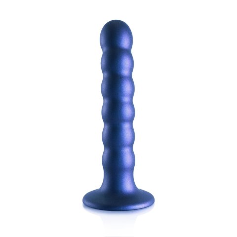 Ouch! Silikonowy model z koralikami, przyssawka, metaliczny, 13 cm