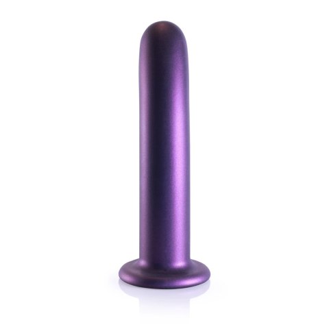 Ouch! Smooth Silicone Model 17 cm z przyssawką, metaliczny kolor