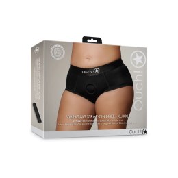 Ouch! Vibrating Strap-on Briefs XL/XXL - System O-Ring, 10 Trybow