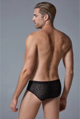 Allure Men Brief SM lampart elastyczne slipy średni stan M