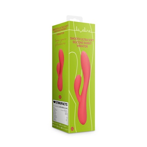 Loveline Astro Dust - silikonowy model intymny Ultra Smooth, rożowy