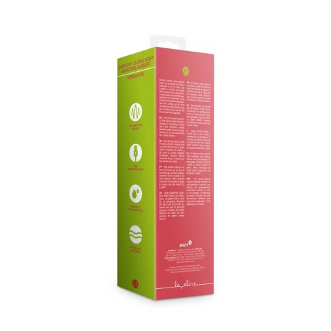 Loveline Astro Dust - silikonowy model intymny Ultra Smooth, rożowy