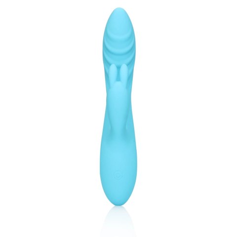 Loveline Glacial Blue - silikonowy model kroliczek, ultra gładki