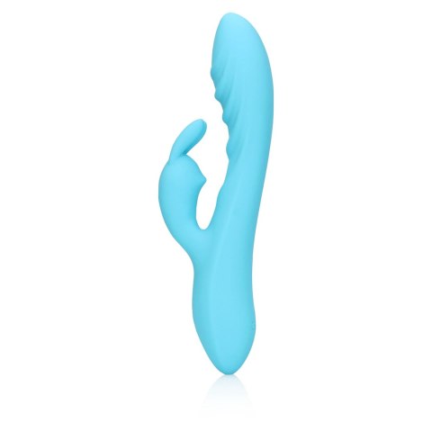 Loveline Glacial Blue - silikonowy model kroliczek, ultra gładki