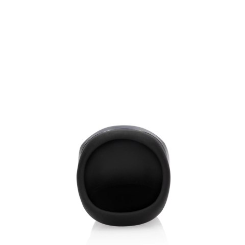 Loveline Licorice Black - Wibrująca maszyna intymna, silikonowa, czarna