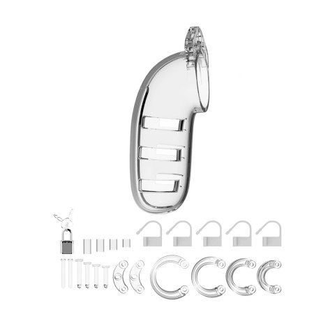 Man|Cage Model 14 cm - System zabezpieczający z poliwęglanu, regulowany