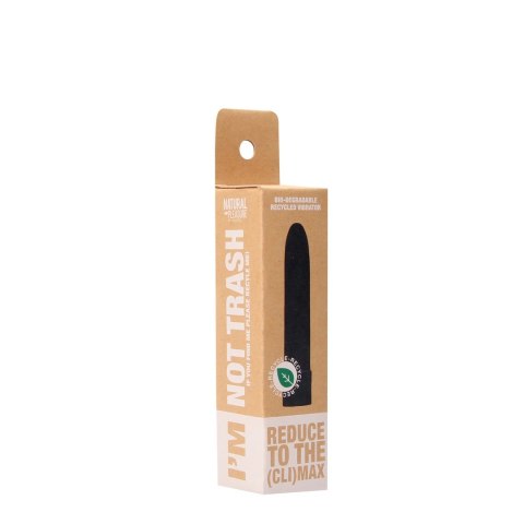 Natural Pleasure Biodegradowalny model 14 cm - ekologiczny system wibracji