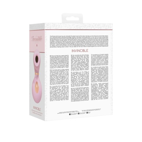 Shots Irresistible Invincible - wibrator pulsujący, silikon, 10 trybow, fioletowy