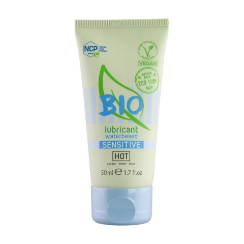 HOT BIO Lubrykant wodny delikatny z aloesem do pielęgnacji 50ml
