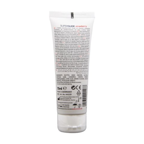 HOT Superglide Edible żel intymny wodny, jadalny, smakowy 75ml