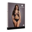 Le Desir Body 2w1 Plus Size z koronką, wycięcia, rozmiar XXL-5XL