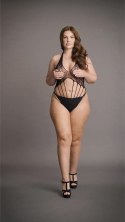 Le Desir Body 2w1 Plus Size z koronką, wycięcia, rozmiar XXL-5XL