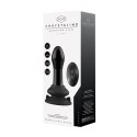 Shots Chrystalino Vibrating Glass - szklany model z przyssawką, 10 trybow