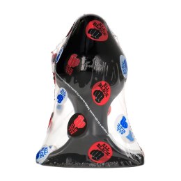 All Black AB45 wtyczka analna 16 cm, anatomiczny kształt, rowkowana