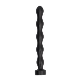 All Black Korek analny z segmentami kulowymi 32 cm czarny