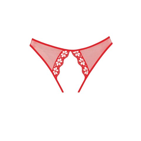 Coquette Mirabelle Allure majtki siateczkowe z koronką i wycięciami