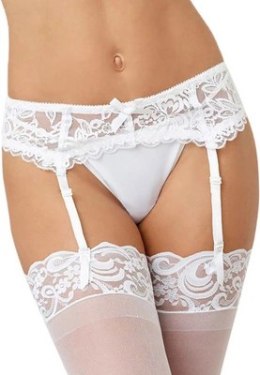 Dreamgirl Pas do pończoch czarny - elegancki, regulowany model