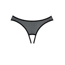 Obsessive Expose Allure majtki siateczkowe z koronką i kokardką