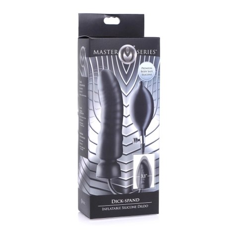 XR Brands Dick-Spand silikonowa pompowana forma anatomiczna czarna