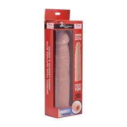 XR Brands Power Extension - Nakładka Intymna, 7,5 cm, elastyczna