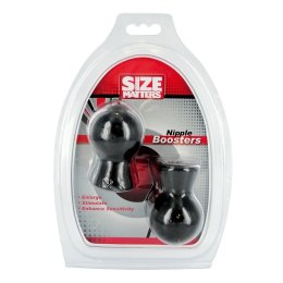 XR Brands Size Matters - Zaciski podciśnieniowe do stymulacji, czarne