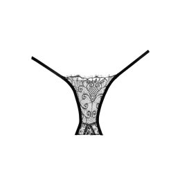 Rene Rofe Enchanted Belle Allure - koronkowe majtki z dekoracyjnym wycięciem