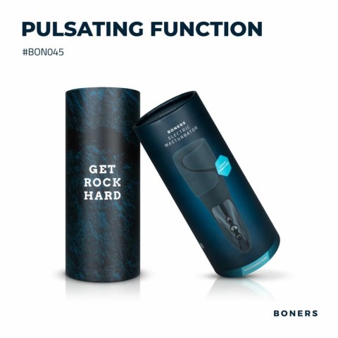 Boners Electric Blue - Intymna maszyna wibracyjna z otwartą konstrukcją