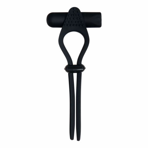 Evolved Black Tie Affair regulowany pierścień z wibracją 10 trybow czarny