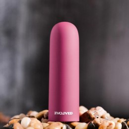 Evolved Mighty Thick Bullet Pink - wibrujący mini gadżet wodoodporny USB