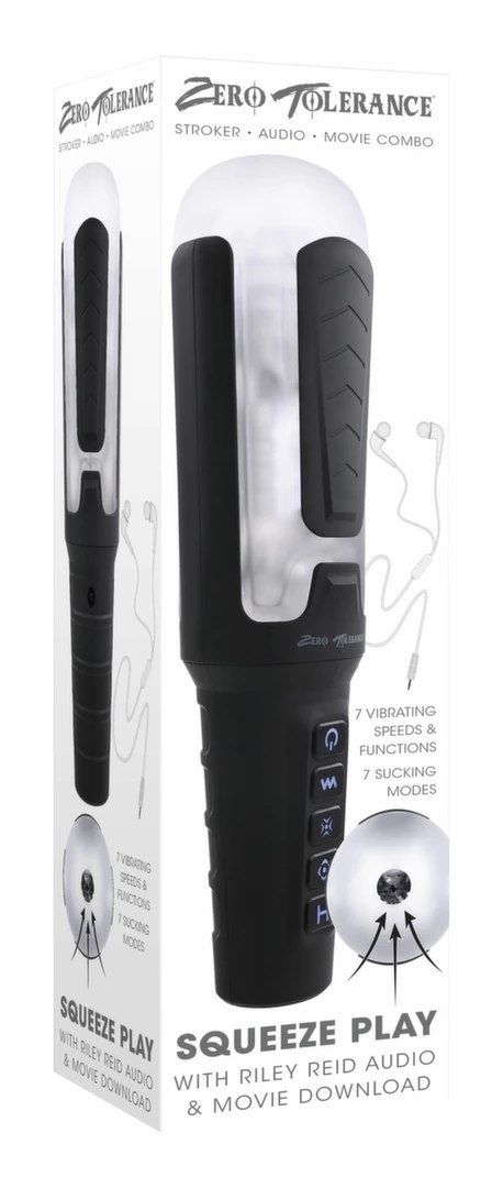 Evolved Squeeze Play Riley Reid zaawansowana maszyna intymna audio