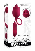 Evolved Wild Rose Red - wielofunkcyjny masażer z systemem podwojnej wibracji