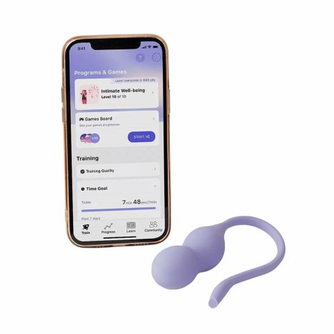 Perifit Care+ Dynamic Ćwiczenia Mięśni Kegla Bluetooth Lilac