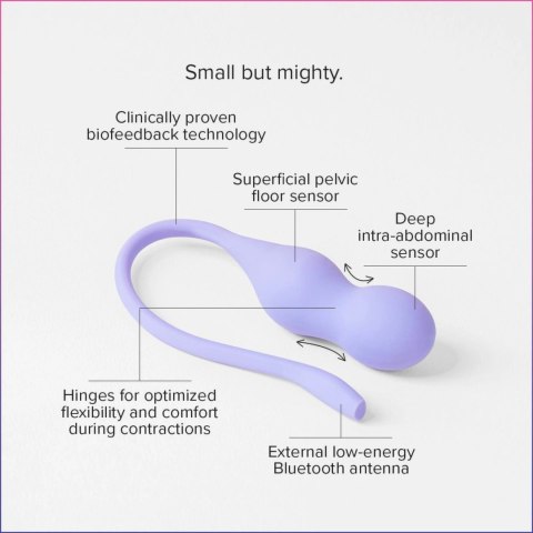Perifit Care+ Dynamic Ćwiczenia Mięśni Kegla Bluetooth Lilac