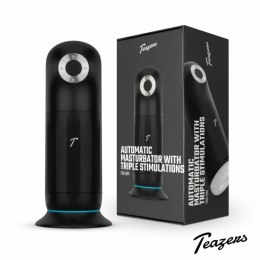 Teazers Automatic - zaawansowana maszyna intymna z potrojnym systemem stymulacji