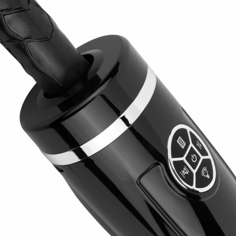Teazers Thrusting Silicone - Model z Funkcją Wibracji i Ruchu, Czarny