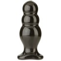 Doc Johnson TitanMen Master Tool #4 duży korek 15 cm Sil-A-Gel czarny