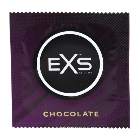 EXS Chocolate - prezerwatywy smakowe czekoladowe 100 sztuk, aromatyzowane