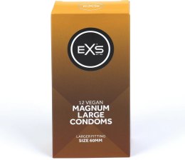 EXS Magnum 12 szt. prezerwatywy powiększony rozmiar 60 mm lateks
