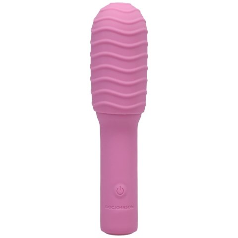 Doc Johnson Pocket Rocket Elite Mini Model Silikonowy 10cm Rożowy
