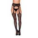 Dreamgirl Novelty Rajstopy kabaretki z paskiem, uniwersalny rozmiar
