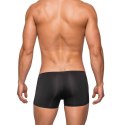 Male Power Seamless Sleek S szorty męskie z niskim stanem czarne