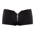 Male Power Spodenki L/XL z zamkiem i elastycznym wykończeniem czarne
