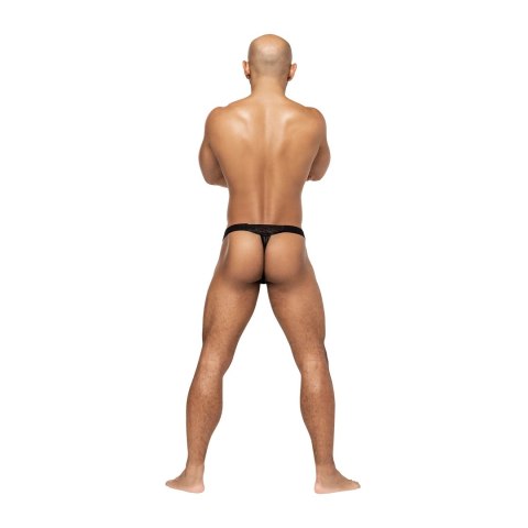 Male Power Heart Breaker Stringi Micro LXL czarne anatomiczne