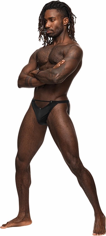 Male Power Magnificence Jock LXL anatomiczne stringi z metalowymi detalami