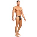 Male Power Modal Rib Jock L/XL - anatomiczne stringi z otwartym tyłem