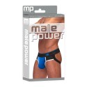 Male Power Panel SM Retro Sport majtki z otwartym tyłem czarne M