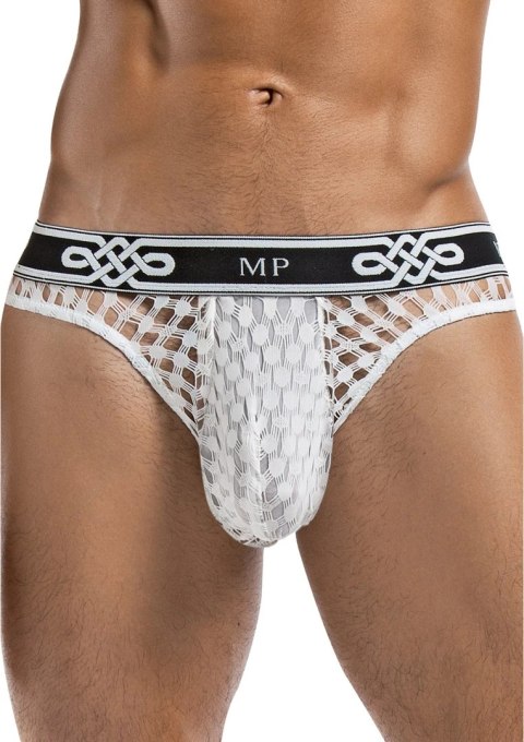 Male Power Peep Show Stringi LXL z niskim stanem czarne
